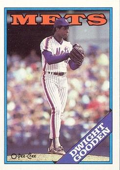 1988 O-Pee-Chee Baseball Cards 287     Dwight Gooden